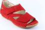 Wäldlaufer Waldlaufer 342025-H-Heliett~~~~~~~~~~~~~~ Sandalen met hakDames Sandalen Rood - Thumbnail 11