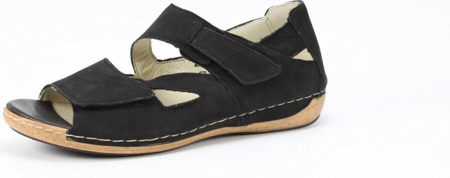 Wäldlaufer Waldlaufer 342024-H-Heliett~~~~~~~~~~~~~~ Sandalen met hakDames Sandalen Zwart - Foto 2