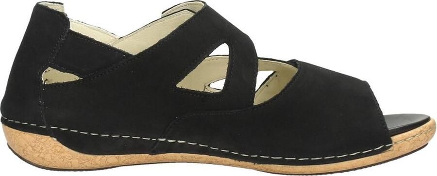 Wäldlaufer Waldlaufer Heliett Sandalen Plat zwart - Foto 2