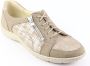 Waldläufer Veterschoenen Denver 2xStrip Corda Beige Dames - Thumbnail 1