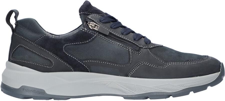 Wäldlaufer WALDLAUFER HEREN SNEAKERS BLAUW 713003 305 878 H TOM CRAZY HORSE ORDER ELEFANT NOTTE