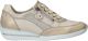 WALDLAUFER Waldläufer Lage Sneakers Dames Himona Leer Beige - Goud