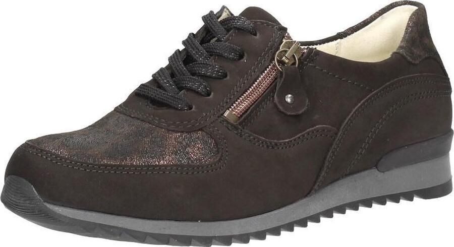 Wäldlaufer Waldlaufer Hurly Veterschoenen Laag donkerbruin - Foto 4