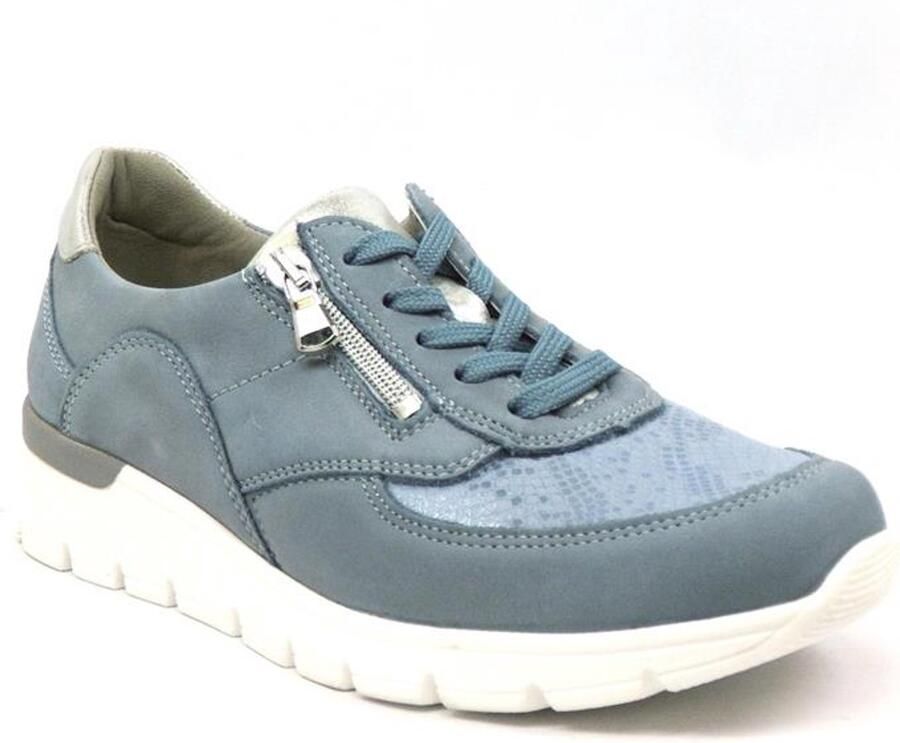 Wäldlaufer Dames Veterschoenen Waldlaufer K-ramona Sky Argento Lichtblauw