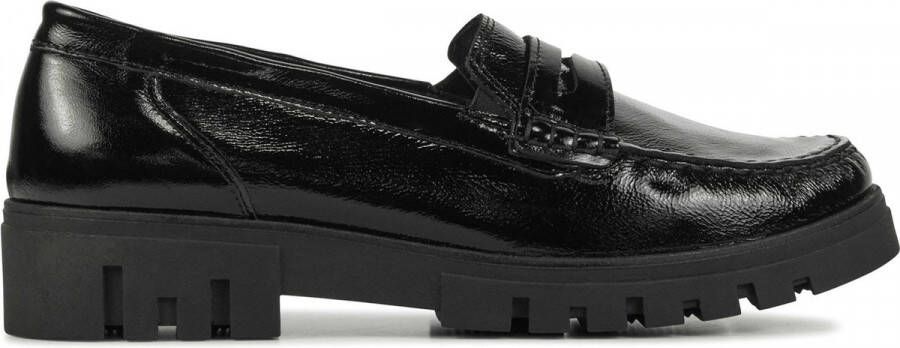 Wäldlaufer Waldlaufer Instappers Dames Instapschoenen Damesschoenen Leer 723502 Zwart + - Foto 2