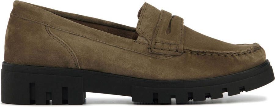 Wäldlaufer Waldlaufer Instappers Dames Instapschoenen Damesschoenen Suède 723502 sue Taupe