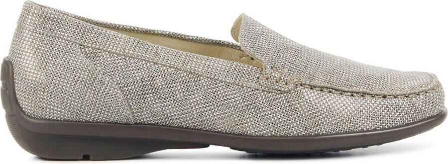 WALDLAUFER Waldläufer Mocassins Dames 431000 Maat: 40 5 Materiaal: Leer Kleur: Beige