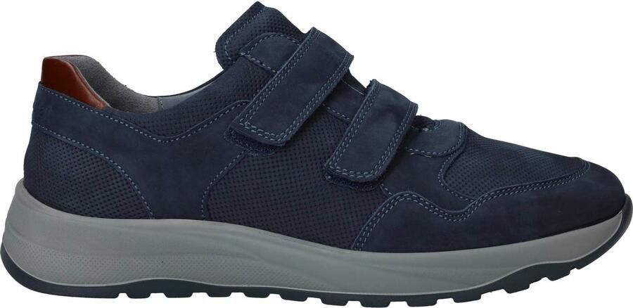 Waldläufer Heren Klittenbandschoen 662301-302-416 Blauw Wijdte K (42.5) - Foto 2