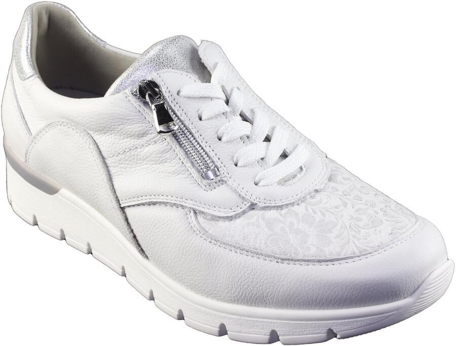 Wäldlaufer Dames Veterschoenen Waldlaufer K-ramona Weiss-silber Wit - Foto 2