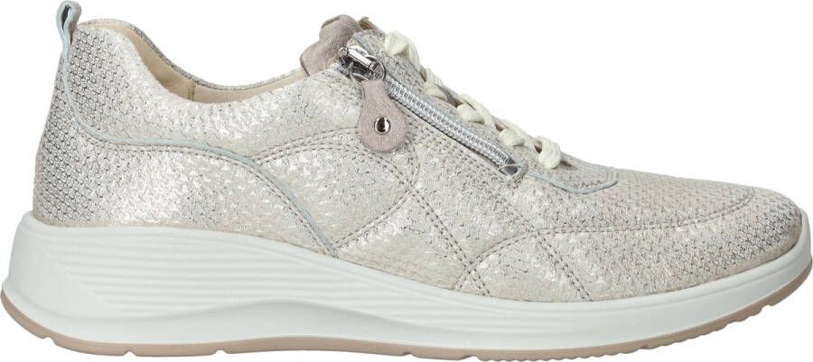 WALDLAUFER Waldläufer Lage Sneakers Dames Kalea Maat: 41 5 Materiaal: Leer Kleur: Goud