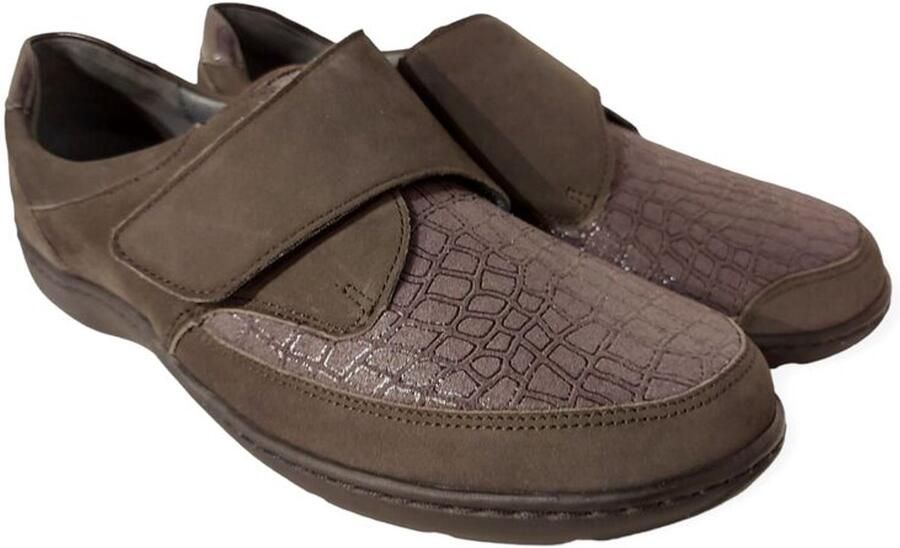 Wäldlaufer Waldlaufer Klittenbandschoen 496H31 321 052 Grijs Stretch