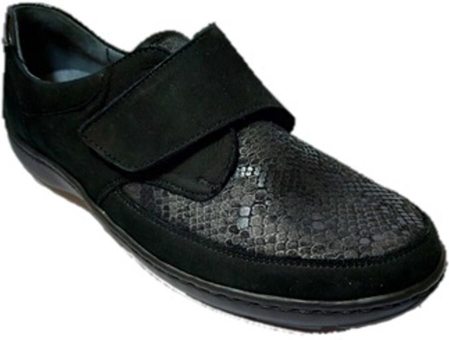 Waldläufer Waldlaufer Klittenbandschoen 496H31 350 001 Zwart Stretch 3½ 36½ - Foto 2