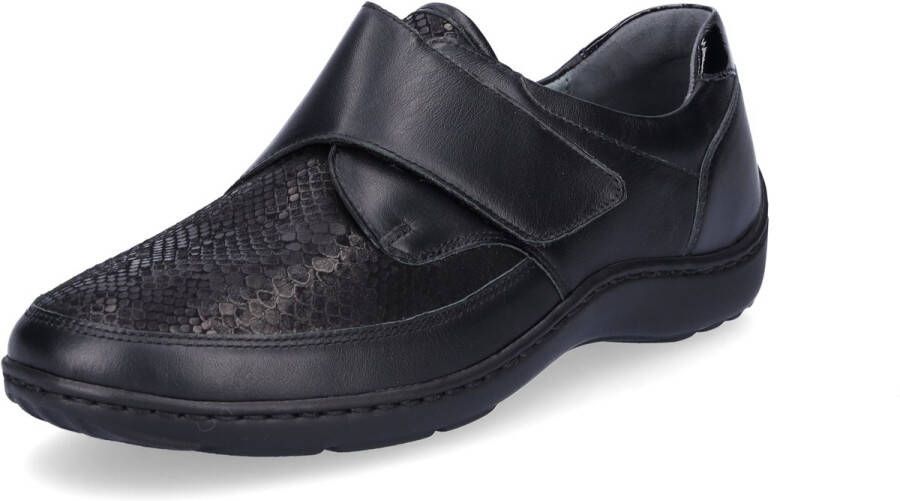 Waldläufer Waldlaufer Orthotritt Klittenbandschoen 496H31 352 001 Zwart Stretch Wijdte H 5½ 38½ - Foto 2