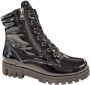Wäldlaufer Waldläufer Serena Veterboots Dames Zwart - Thumbnail 2