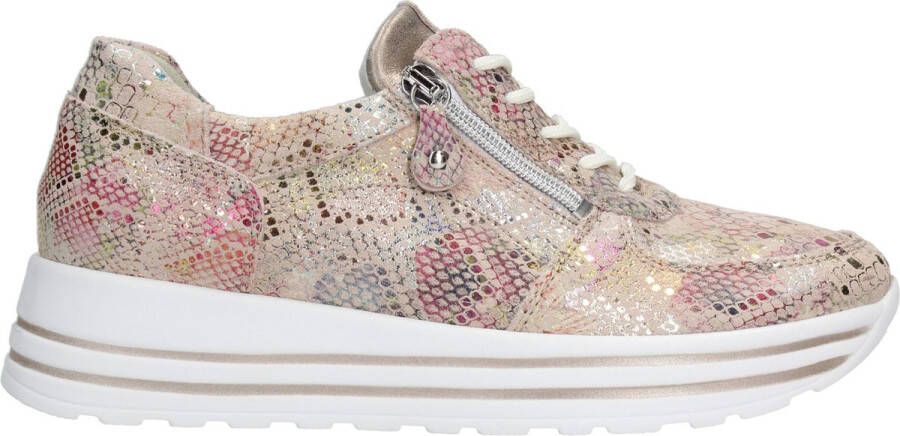 Wäldlaufer Waldlaufer 758008-H-Lana~~~~~~~~~~~~~~~~~ Lage sneakersDames sneakers Wit beige