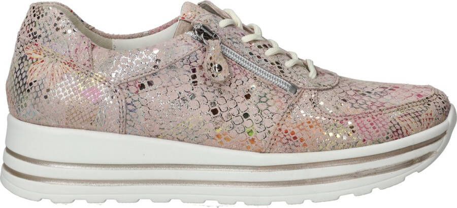 Wäldlaufer Waldlaufer 758008-H-Lana~~~~~~~~~~~~~~~~~ Lage sneakersDames sneakers Wit beige