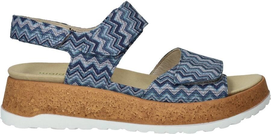 Wäldlaufer Dames Sandalen Waldlaufer H-libby 990001-141-198 Jeansblauw - Foto 3
