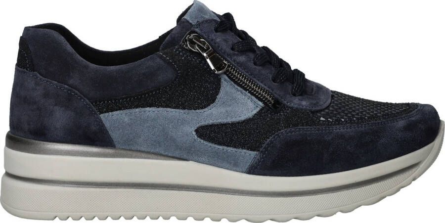 Waldläufer Waldlaufer Bungeez Sneaker 669K01 500 378 K Notte Jeans Blauw Combi