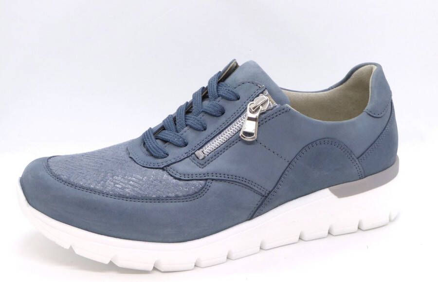 Wäldlaufer Waldläufer OrthoTritt Dames Sneaker 626k02-312-263 Jeansblauw Wijdte K ½ (40)