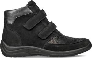 Wäldlaufer Waldlaufer Orthotritt Klittenbandschoen 312H81 316 001 Zwart Stretch Wijdte H