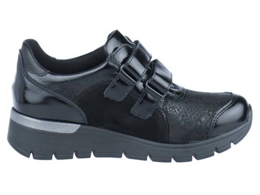 Wäldlaufer Waldlaufer Orthotritt Klittenbandschoen 626K31 400 001 Zwart Wijdte K