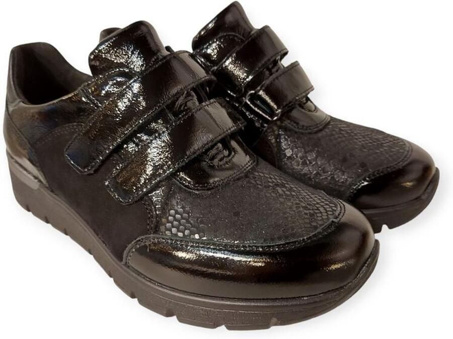 Wäldlaufer Waldlaufer Orthotritt Klittenbandschoen 626K31 400 001 Zwart Wijdte K