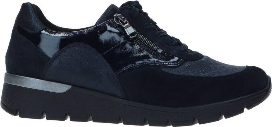 Wäldlaufer Waldlaufer 626K02~K-Ramona~~~~~~~~~~~~~~~ Lage sneakersDames sneakers Blauw