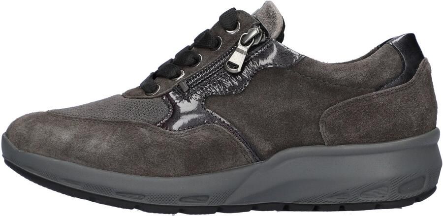 Wäldlaufer Waldlaufer Orthotritt Sneaker 831M01 400 052 Carbon Peltro Taupe Wijdte