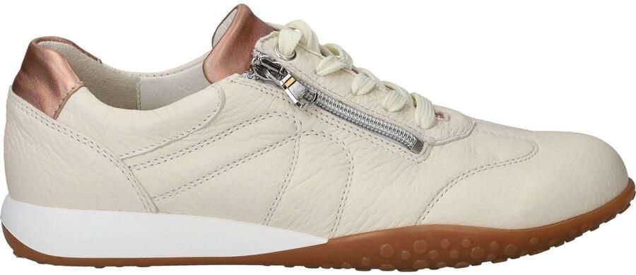 WALDLÄUFER Veterschoen 'Komfort Schnürschuh Damen 978002-200 111 Echtleder in beige' beige