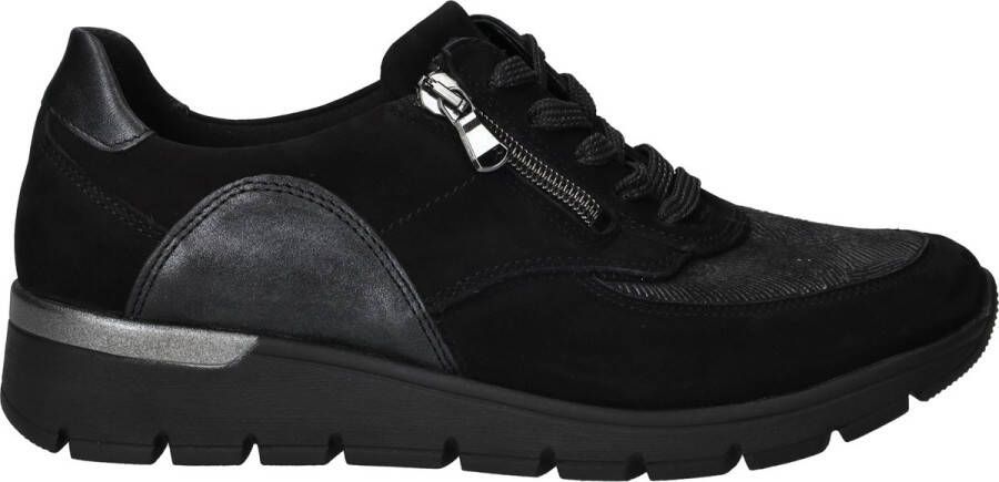 Wäldlaufer Waldläufer OrthoTritt Dames Sneaker 626K02-605-001 Zwart Wijdte K (38.5)