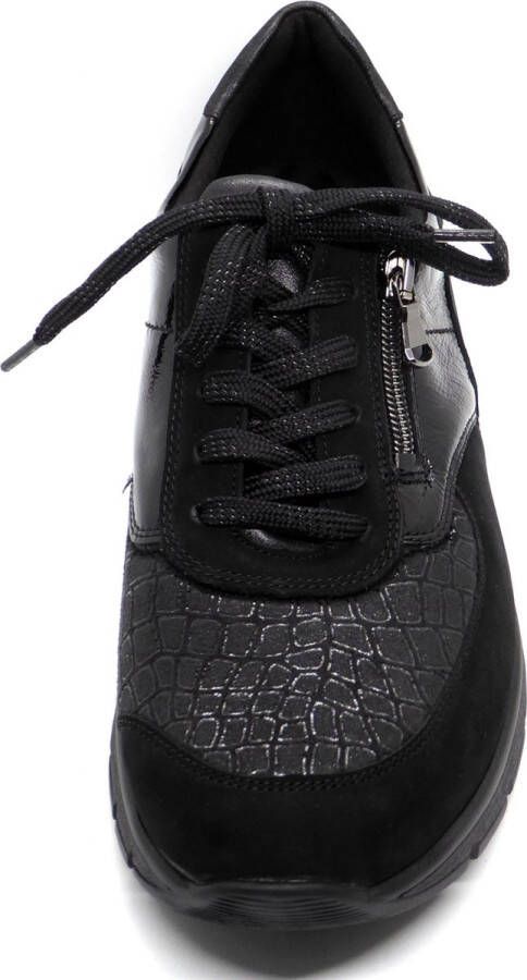 Wäldlaufer Waldläufer OrthoTritt Dames Sneaker 626K02-413-001 Zwart Wijdte K (36.5) - Foto 6