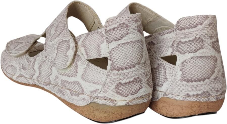 Wäldlaufer Waldlaufer Sandaal Heliett Snake Beige