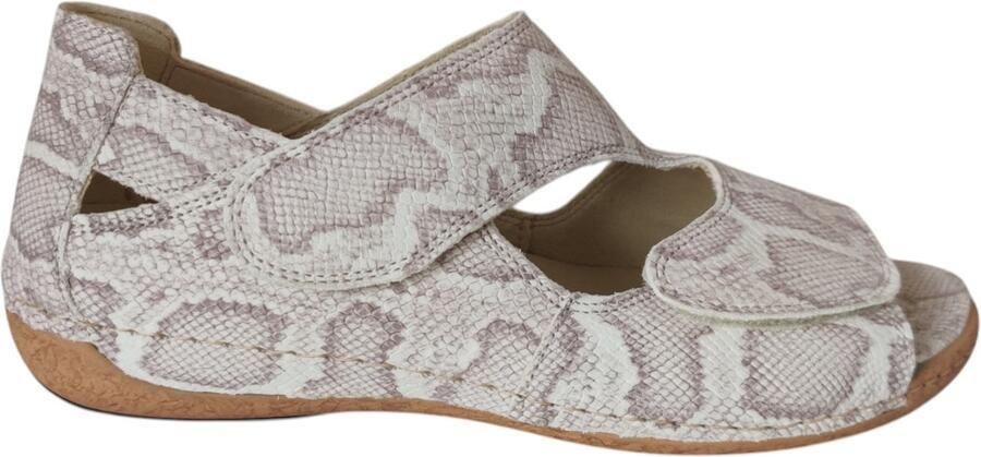 Wäldlaufer Waldlaufer Sandaal Heliett Snake Beige