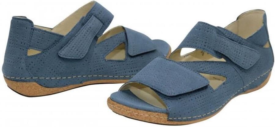 Waldläufer Sandalen HELIETT wedge-sandaal zomerschoen comfort-schoen klittenbandsluitingen h-breedte