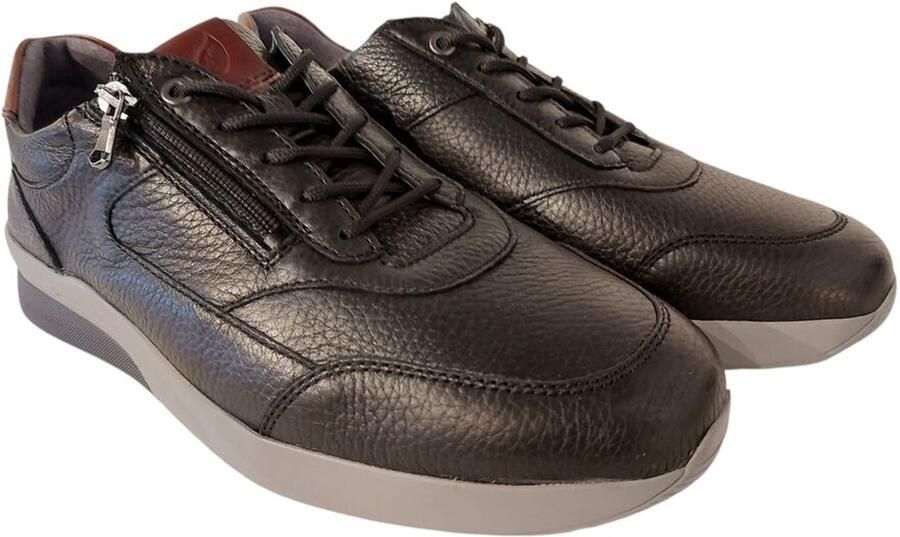 Wäldlaufer Waldlaufer Sneaker 654006 201 594 Zwart Cognac Wijdte K