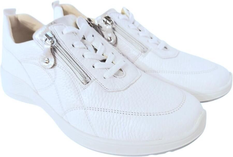 Waldläufer Dames Sneaker 698004-300-659 Wit Wijdte K (38.5)