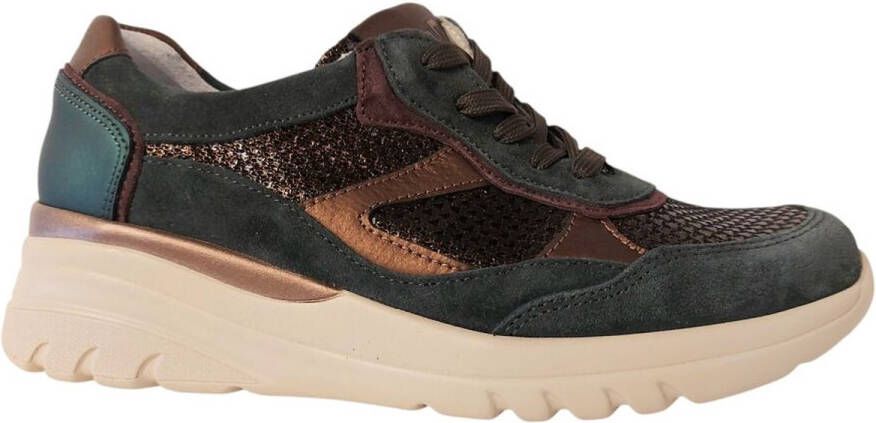 Wäldlaufer Waldlaufer Sneaker 927004 603 172 H Bruin Groen Combi