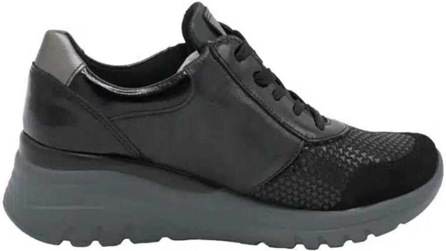 Wäldlaufer Waldlaufer Sneaker 927H02 701 768 Zwart Brons Combi Wijdte H