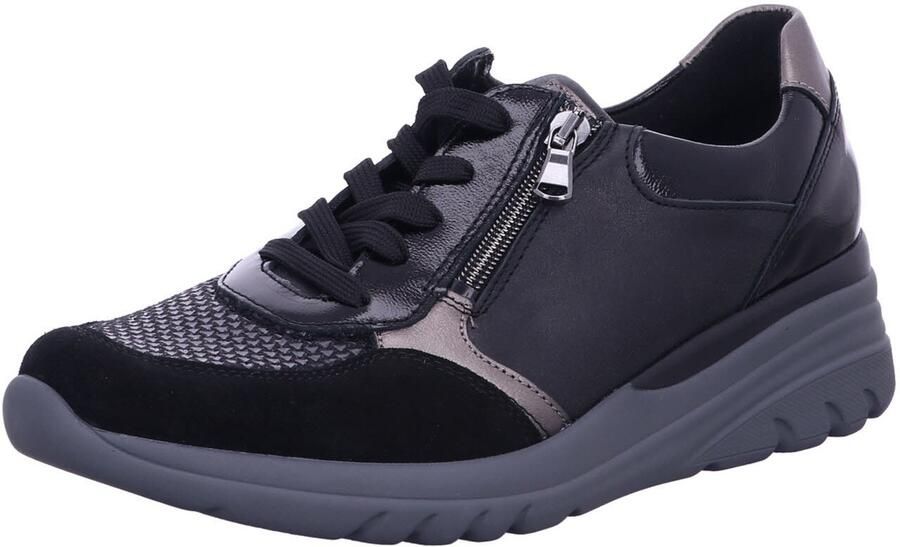 Wäldlaufer Waldlaufer Sneaker 927H02 701 768 Zwart Brons Combi Wijdte H