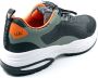 Waldläufer Sportieve Vegan Sneakers met Uitneembaar Voetbed Black Heren - Thumbnail 1
