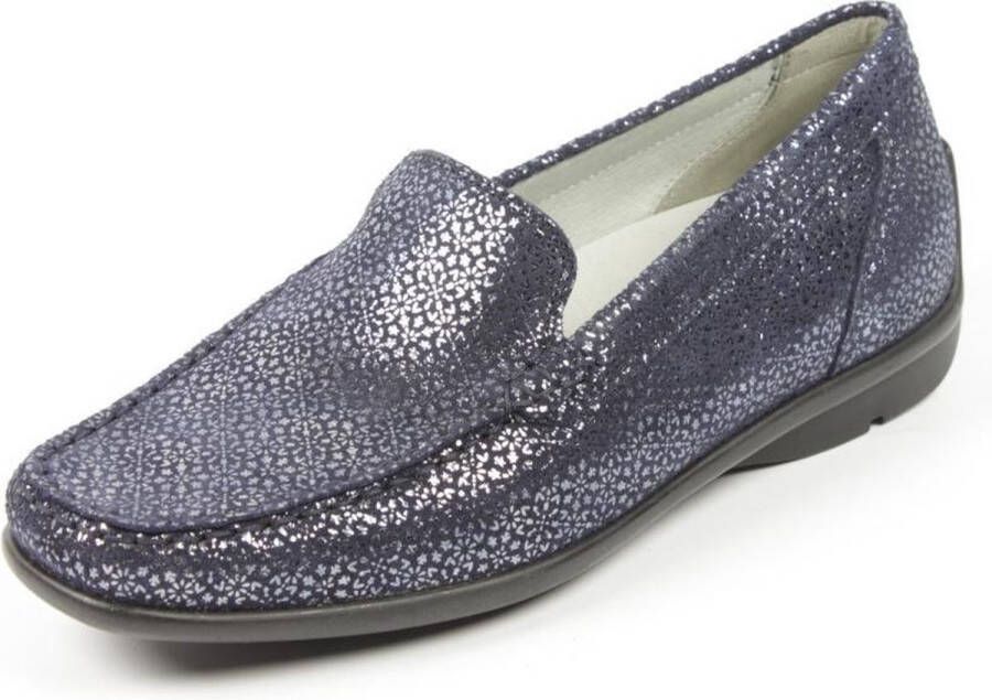 Waldläufer Waldlaufer Vrouwen Instappers Kleur: Blauw