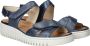 Wäldlaufer Waldlaufer -Dames blauw donker sandalen - Thumbnail 2