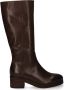 Walk In The Park M35 Donkerbruin Damesboots - Thumbnail 1