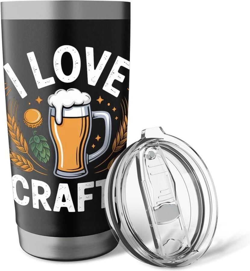 Wand bierglas hop en gerst