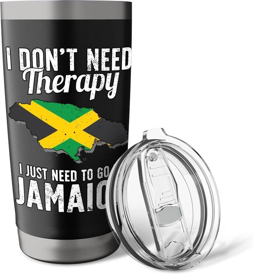 Wand thermobeker Jamaicaanse vlag
