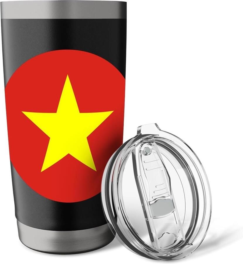 Wand thermosbeker Vietnamees design