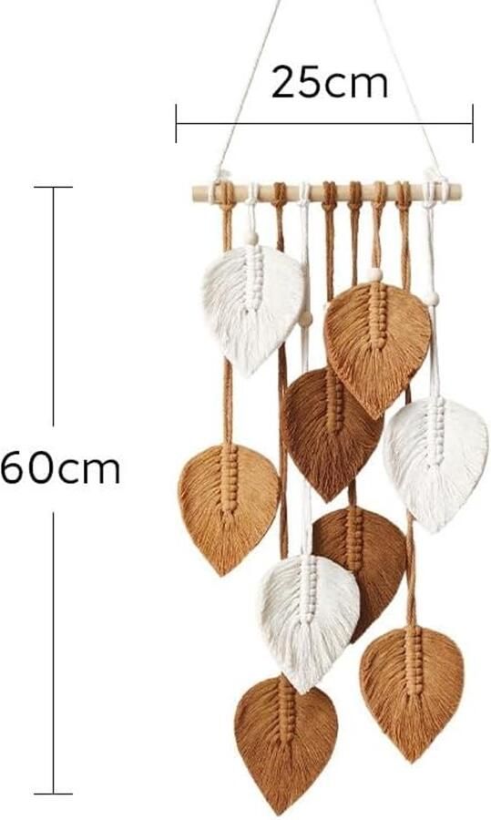 Wanddecoratie 25x met kwast en blad