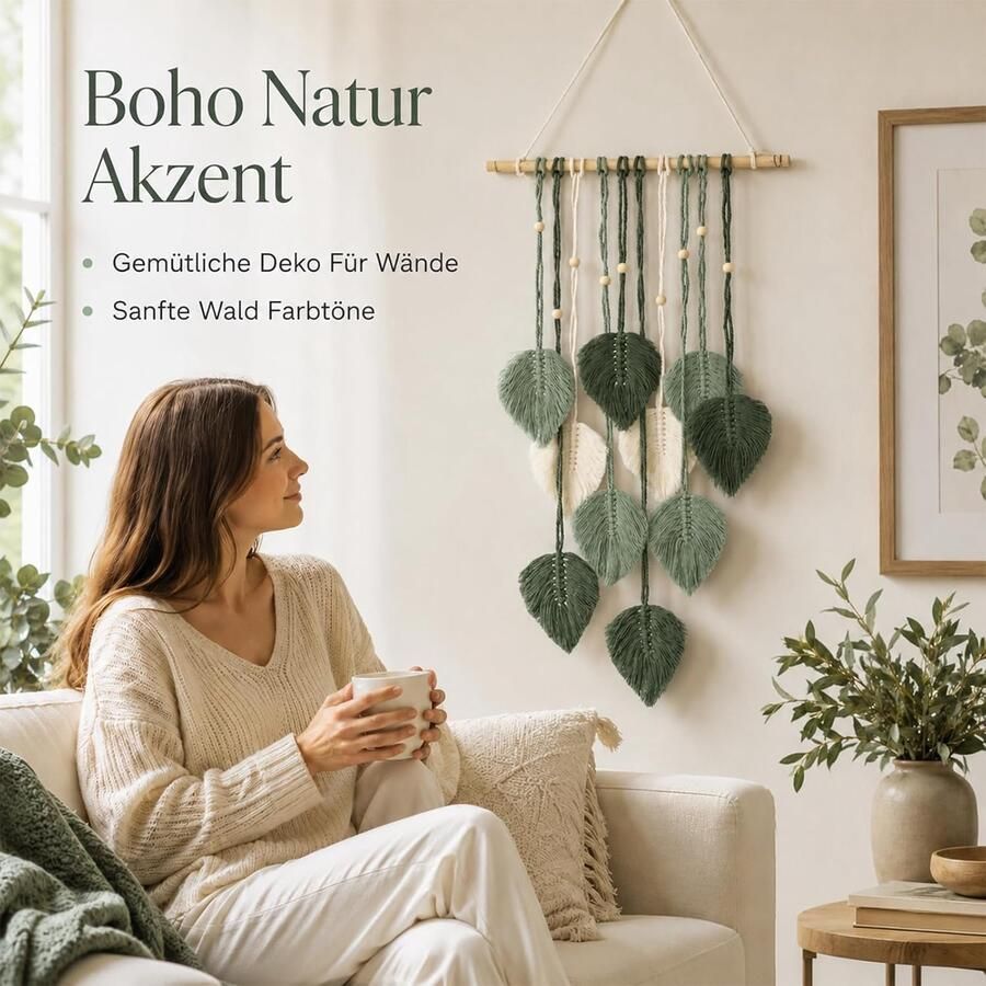 Wanddecoratie 40 x boho stijl
