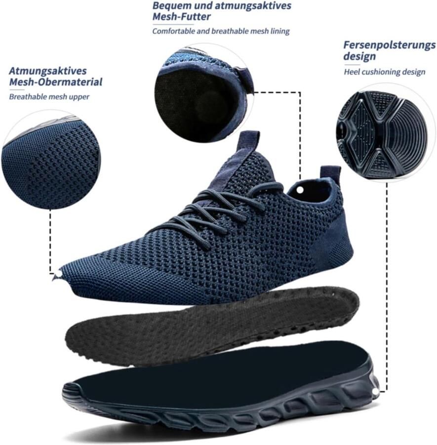 Wandelschoenen ademend straatschoenen licht vrije tijd sportschoenen voor hallen outdoor joggen workout fitness tennisschoenen mode