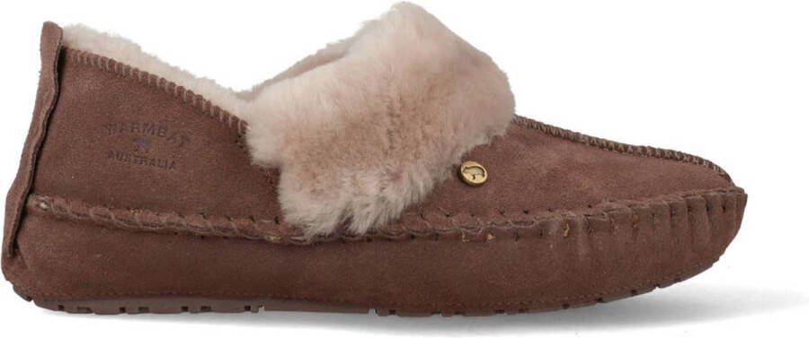 Warmbat Barrine Suede Liver Dames Pantoffels BAR341064